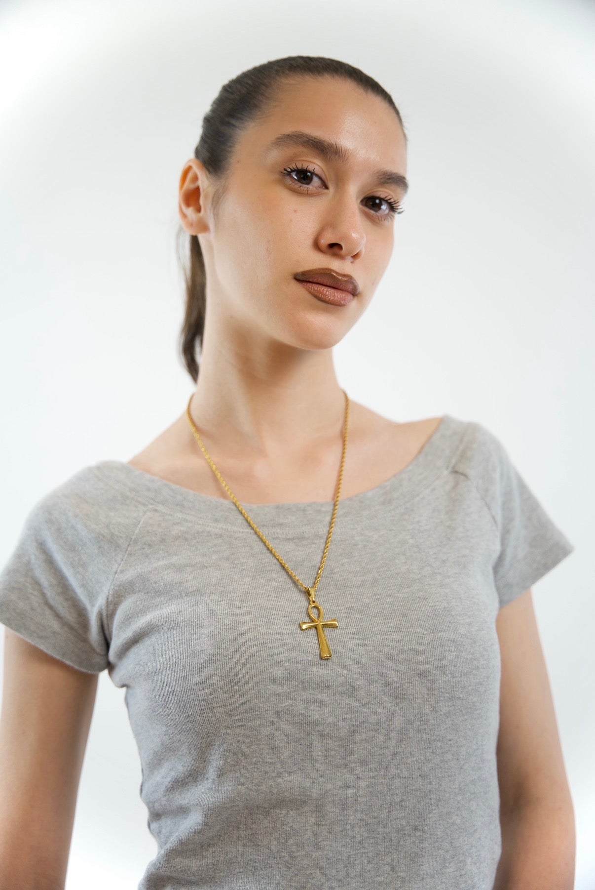 Ankh necklace maxi