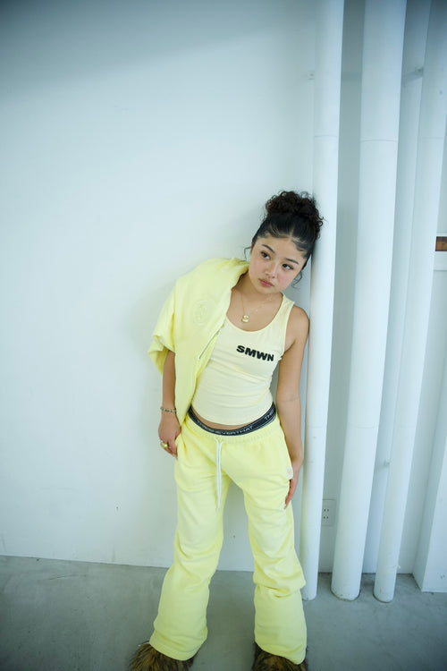 Chalky sweat pants  BUTTER YELLOW