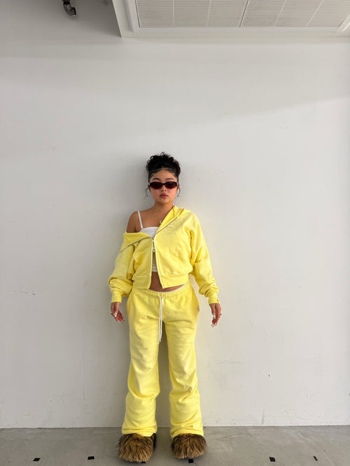 Chalky sweat pants  BUTTER YELLOW